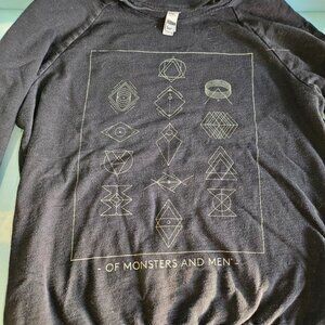 ❣️ Of Monsters And Men Indie Folk Rock Band Concert Tour ❣️ Womens Small Shirt❣️